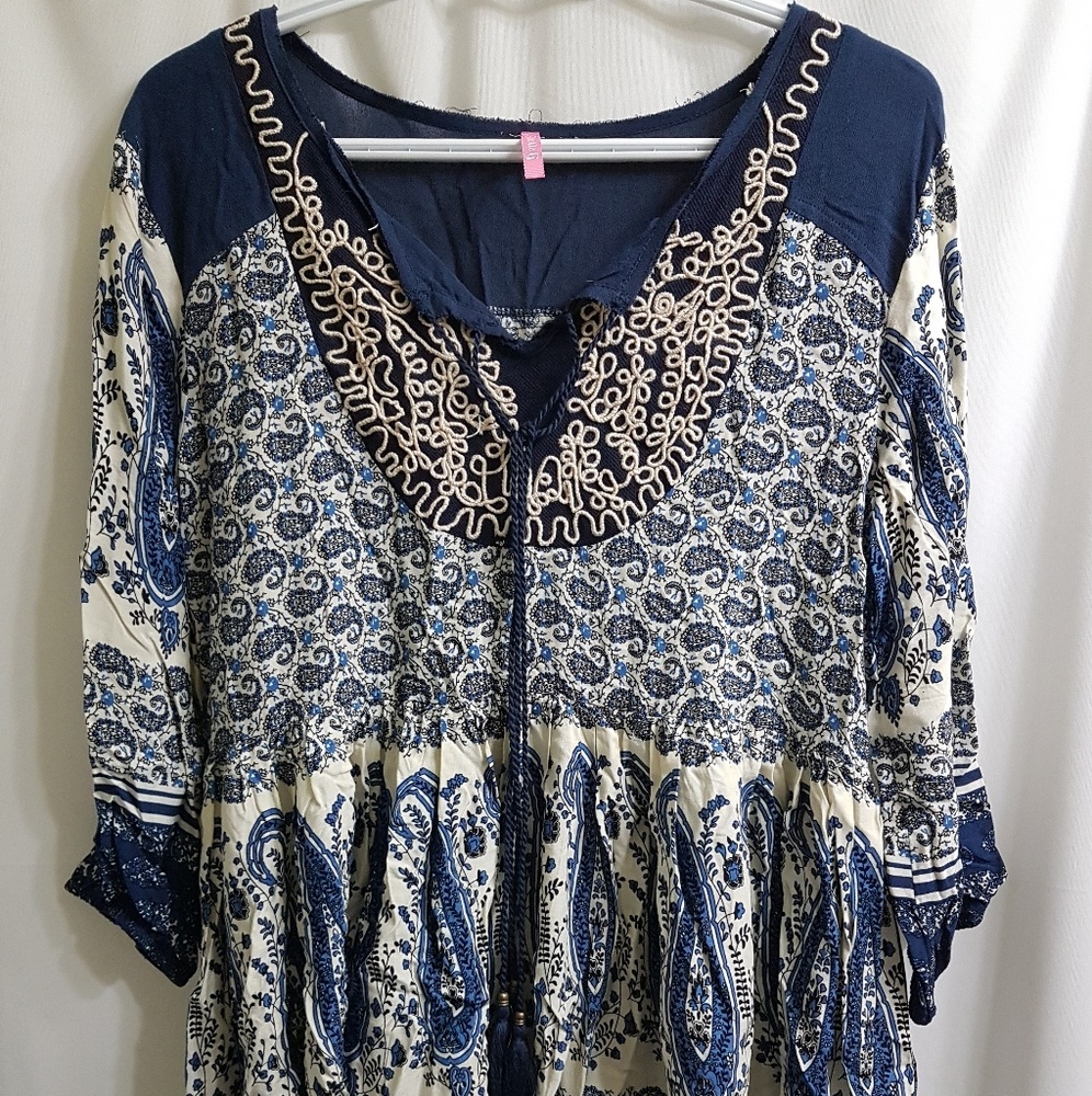 Sparkle G tunic dress